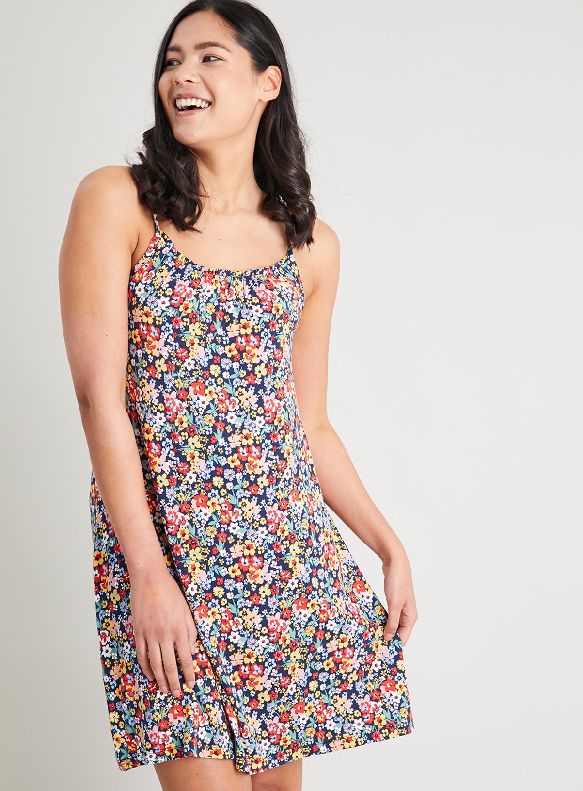 floral dress cami