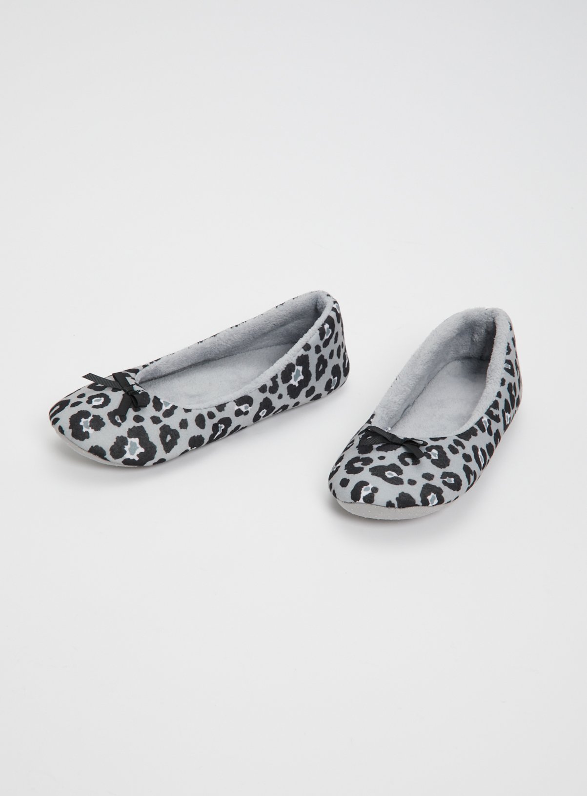 leopard print ballet slippers