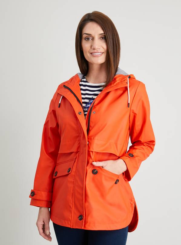 Buy Red Rubber Shower Resistant Raincoat 24 Coats Argos