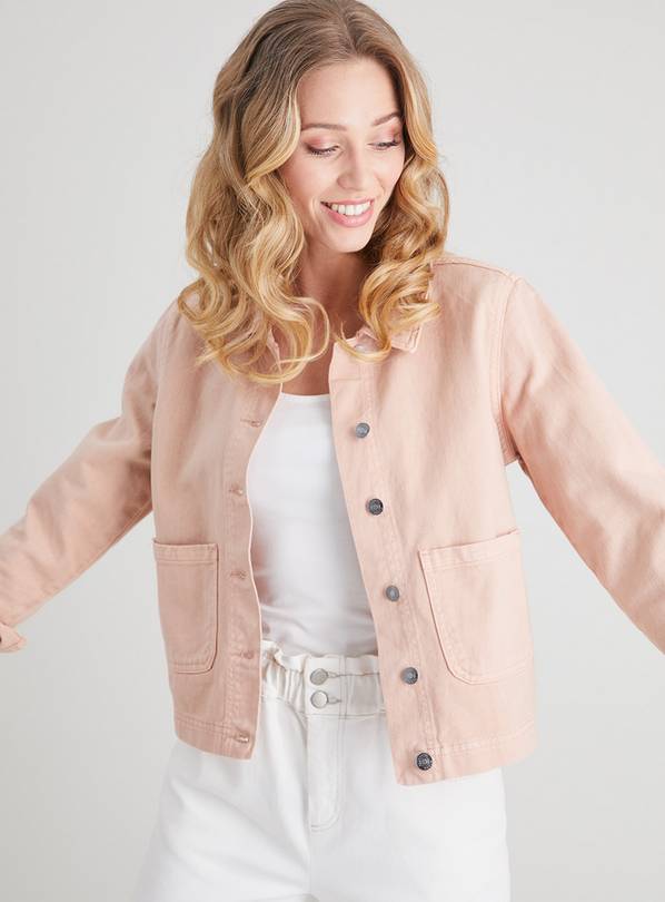 Pink on sale store jackets