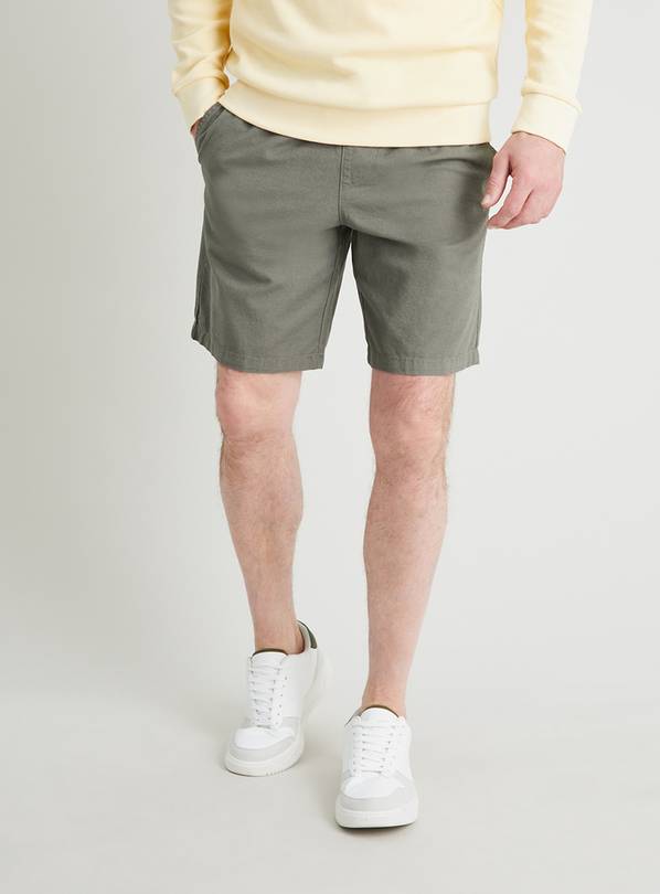 Buy Khaki Pull On Shorts - 40 | Shorts | Argos
