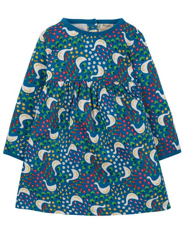 Buy FRUGI GOTS Blue Geese Dress - 6-12 Month | Dresses | Argos