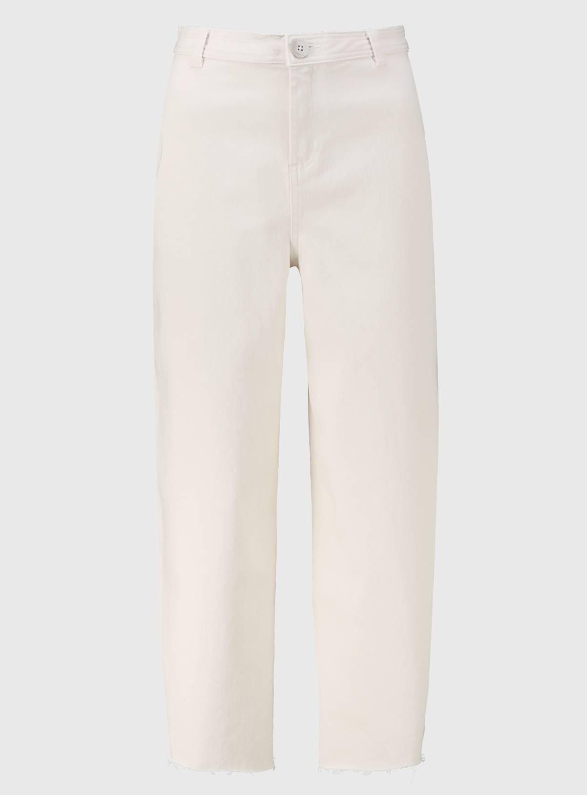 SKU: ECRU WIDE LEG CROP:Natural:10R - Image 4