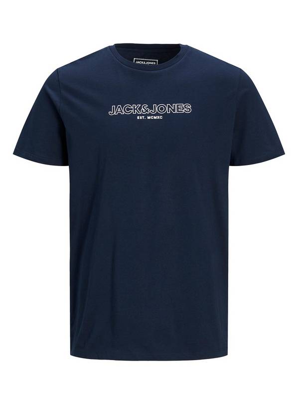 JACK & JONES Junior Navy Logo T-Shirt - 13-14 years