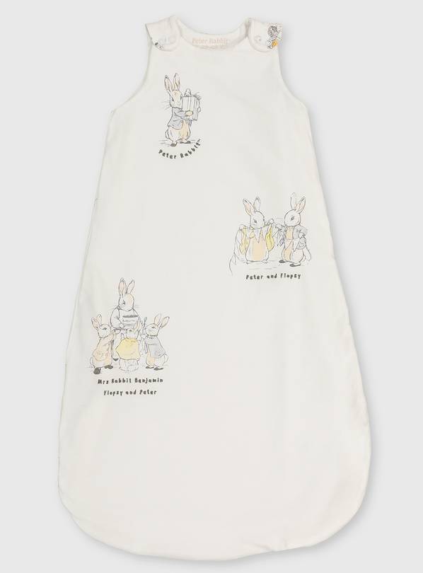 Peter Rabbit White Sleeping Bag - 0-6 Months