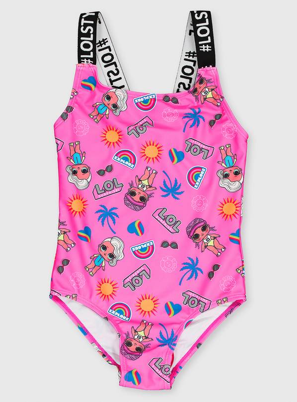 Buy L.O.L Surprise! Pink Costume - 11 years | Swimwear | Argos