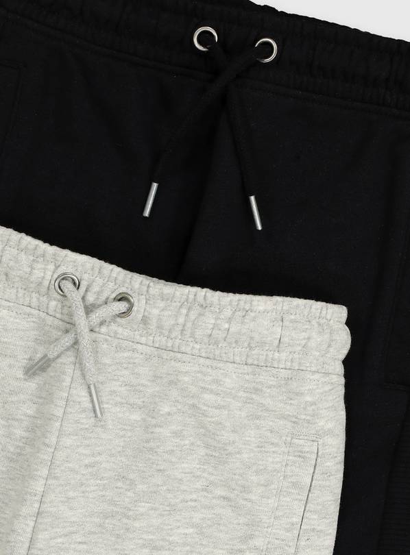 Buy Black & Grey Joggers 2 Pack - 3 years