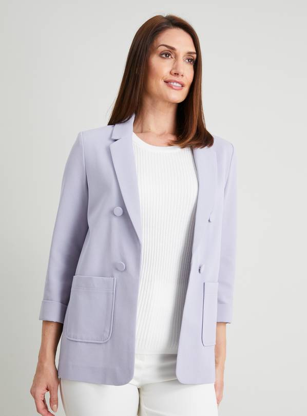 Buy Lilac Four Button Blazer 10 Blazers Argos