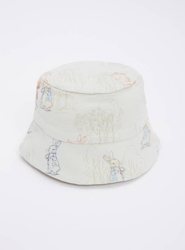 Peter Rabbit Green Bucket Hat - 6-12 months