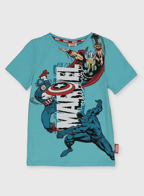 Marvel Comics Blue Hero Graphic T-Shirt - 3 years
