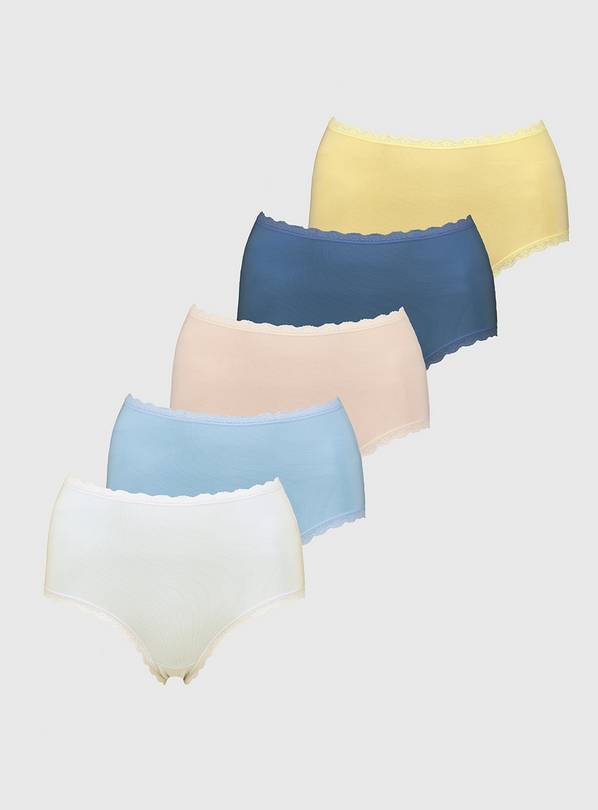Buy Pastel Supersoft Full Knickers 5 Pack 6 Knickers Argos