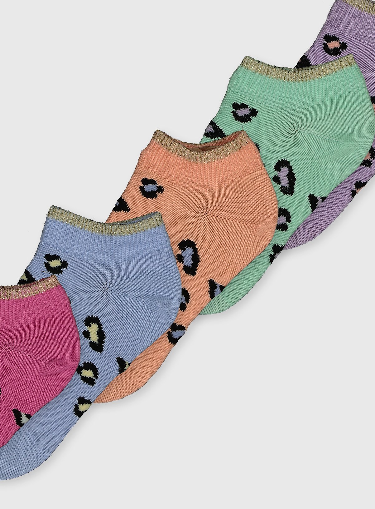 bright trainer socks