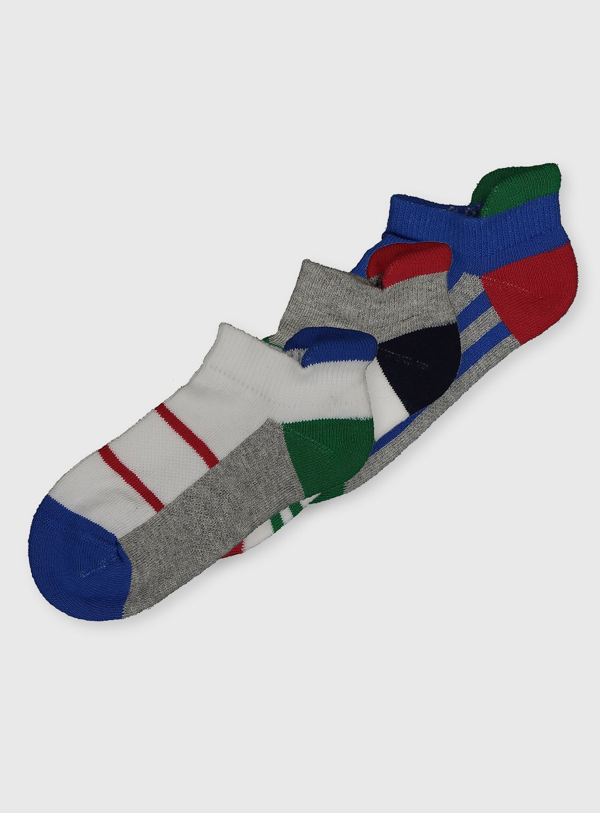 bright coloured trainer socks