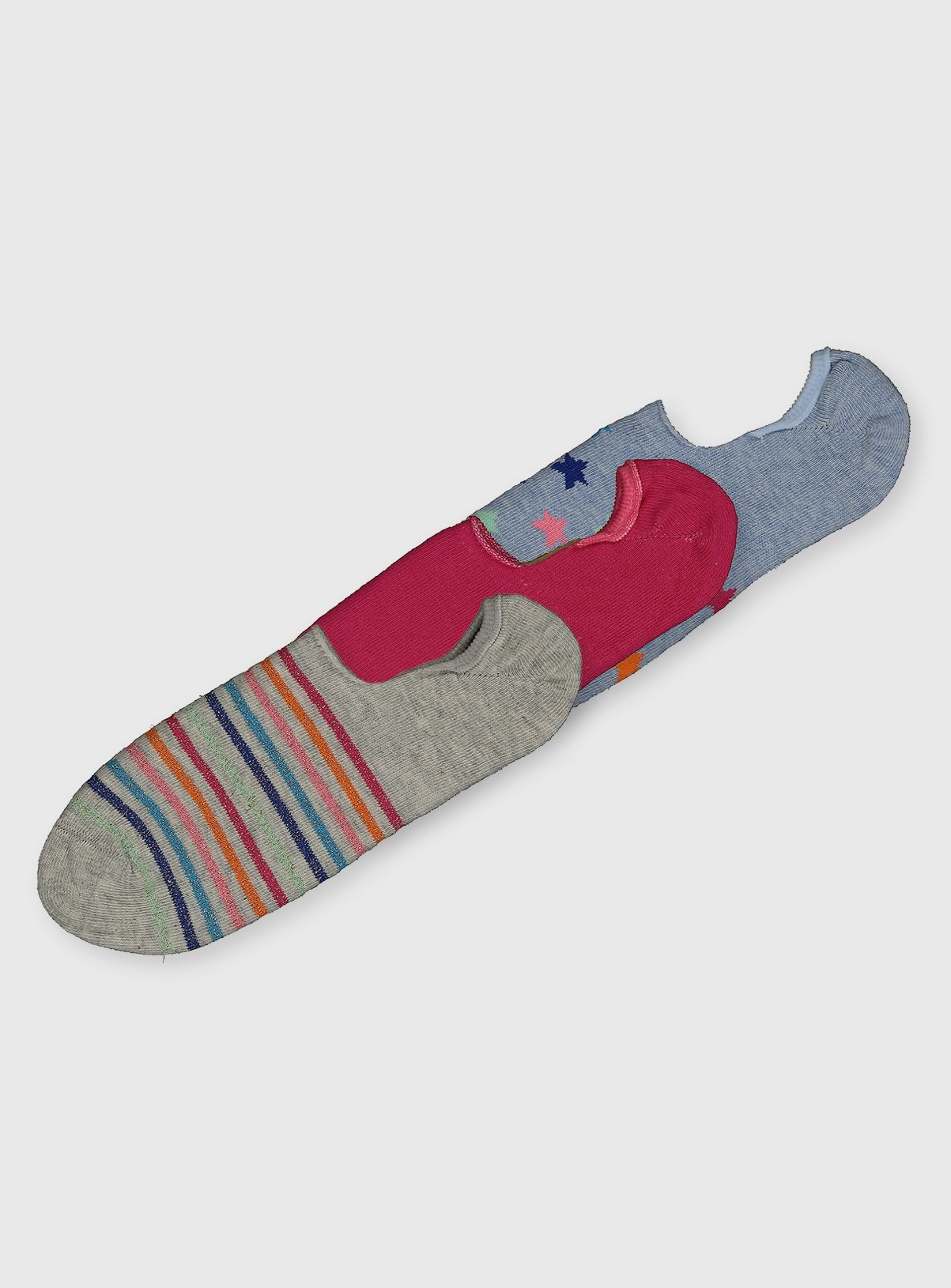 multi coloured trainer socks