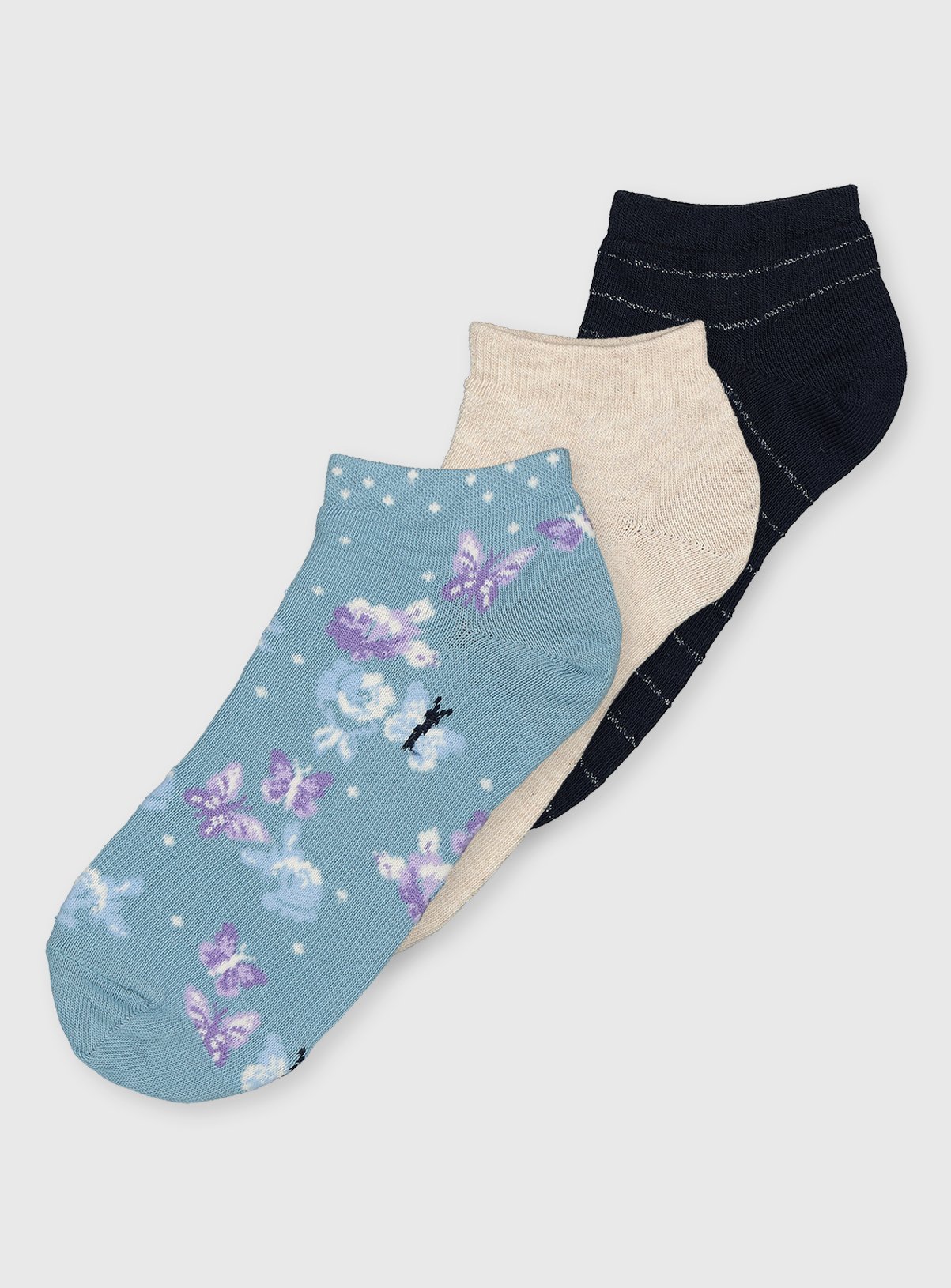 patterned trainer socks