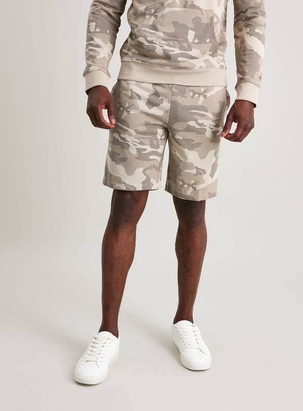 Buy Stone Camouflage Jersey Shorts M Shorts Argos