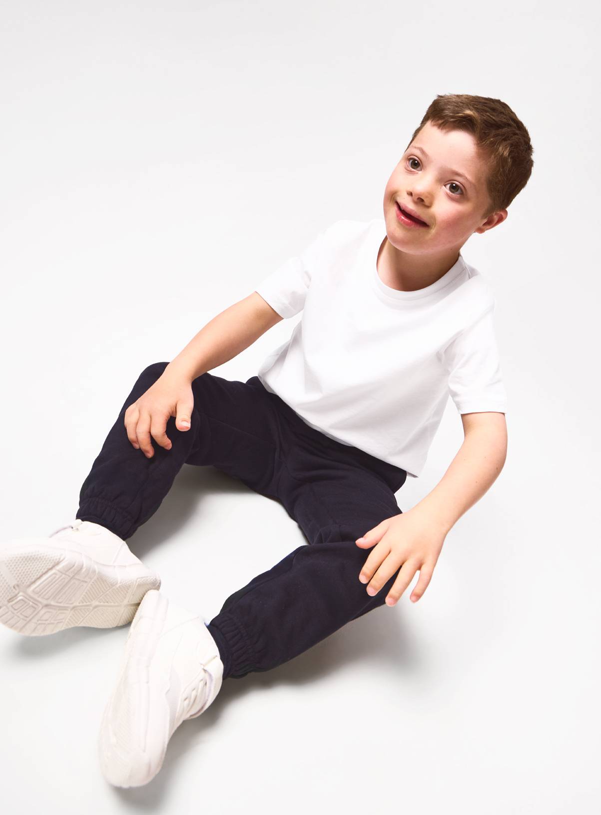 Navy Cotton Unisex Joggers 2 Pack 6 years - Image 4