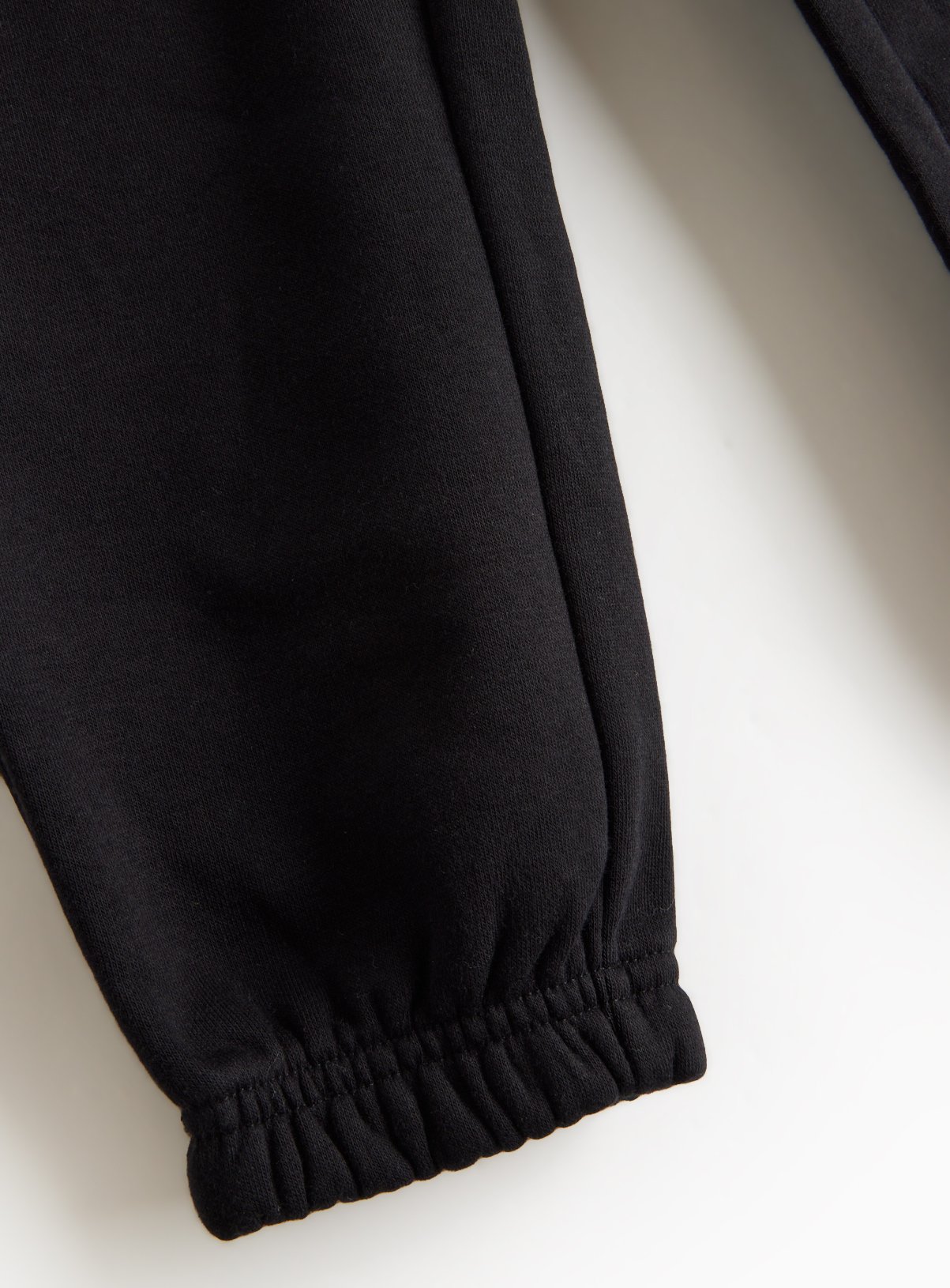 Black Brushback Fleece Cotton Rich Perfect Colour Joggers 2 Pack 5 years - Image 5 thumbnail