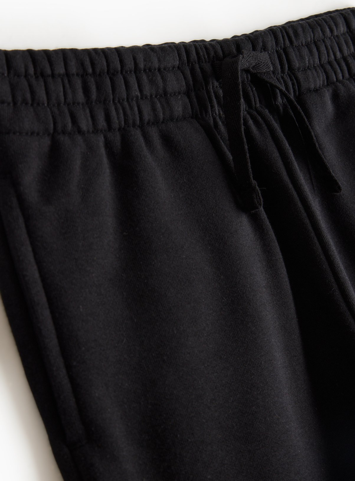 Black Brushback Fleece Cotton Rich Perfect Colour Joggers 2 Pack 5 years - Image 6 thumbnail
