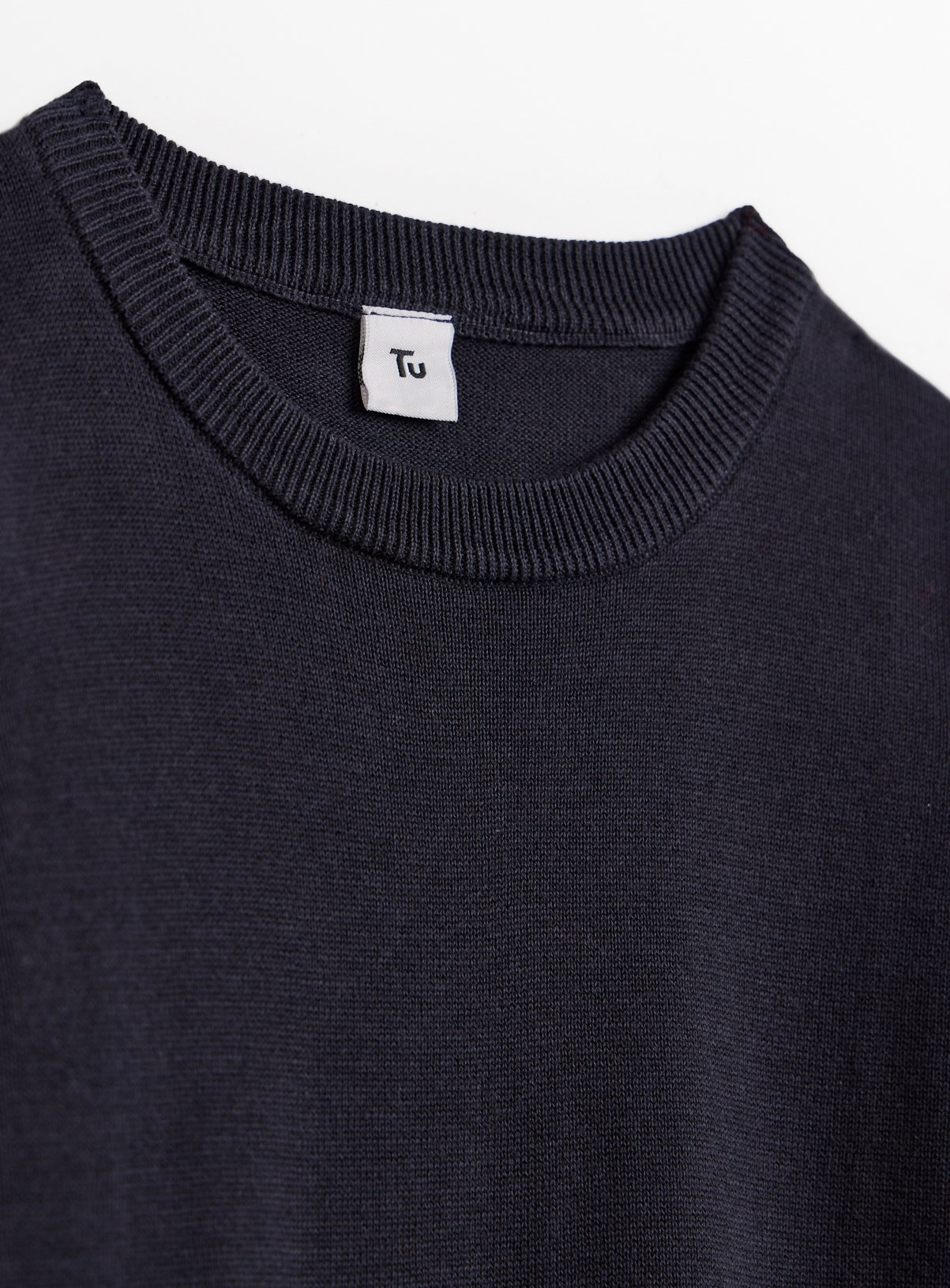 Navy Cotton Unisex Crew Neck Jumper 2 Pack 5 years - Image 2 thumbnail