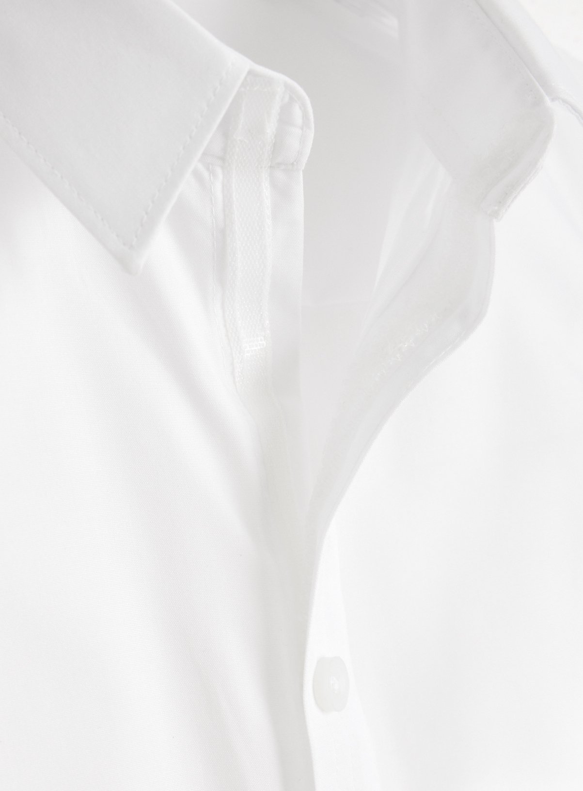 White Polyester Perfect White Short Sleeve Shirts 3 Pack 10 years - Image 2 thumbnail