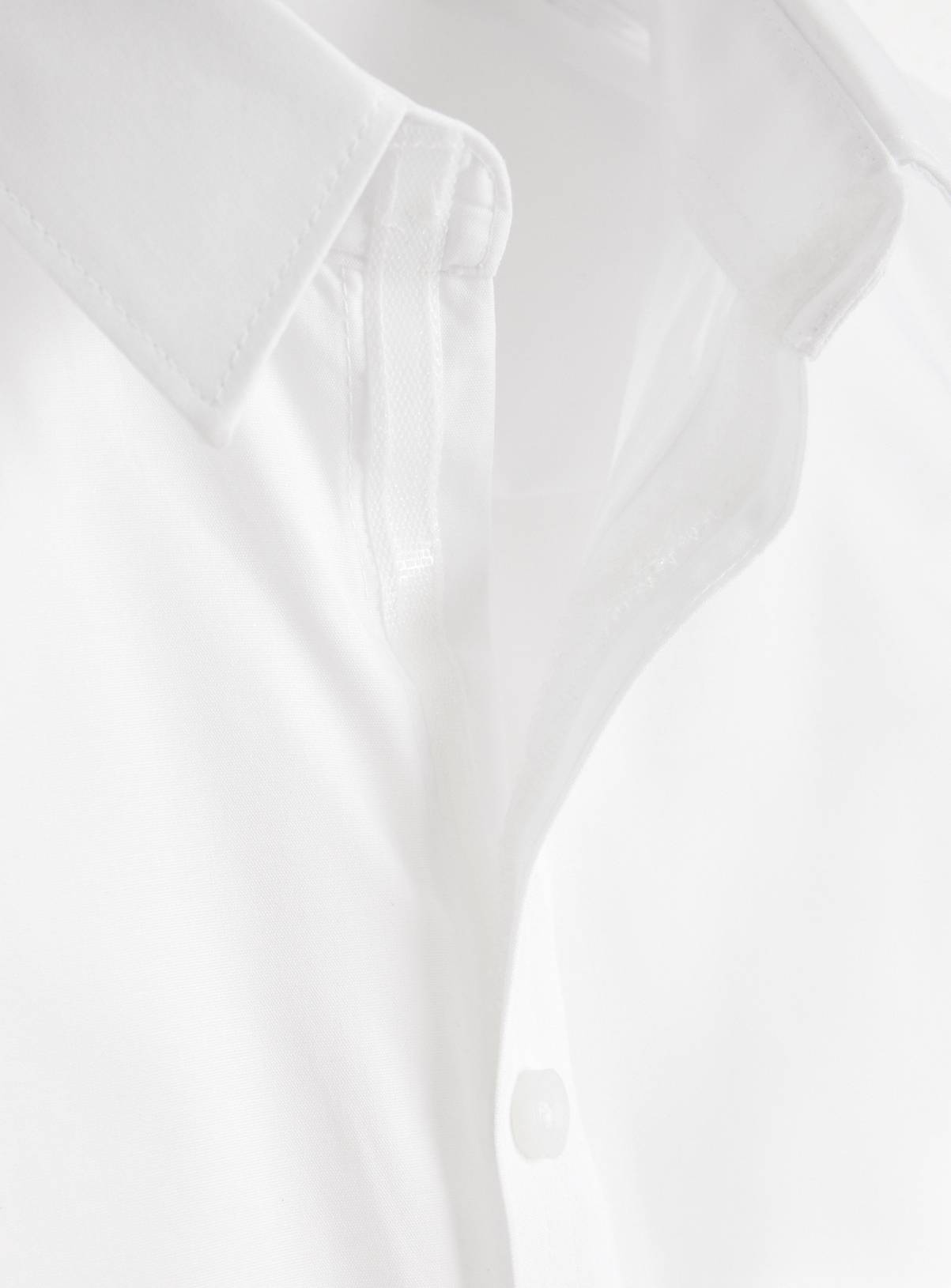 White Polyester Perfect White Short Sleeve Shirts 3 Pack 12 years - Image 2