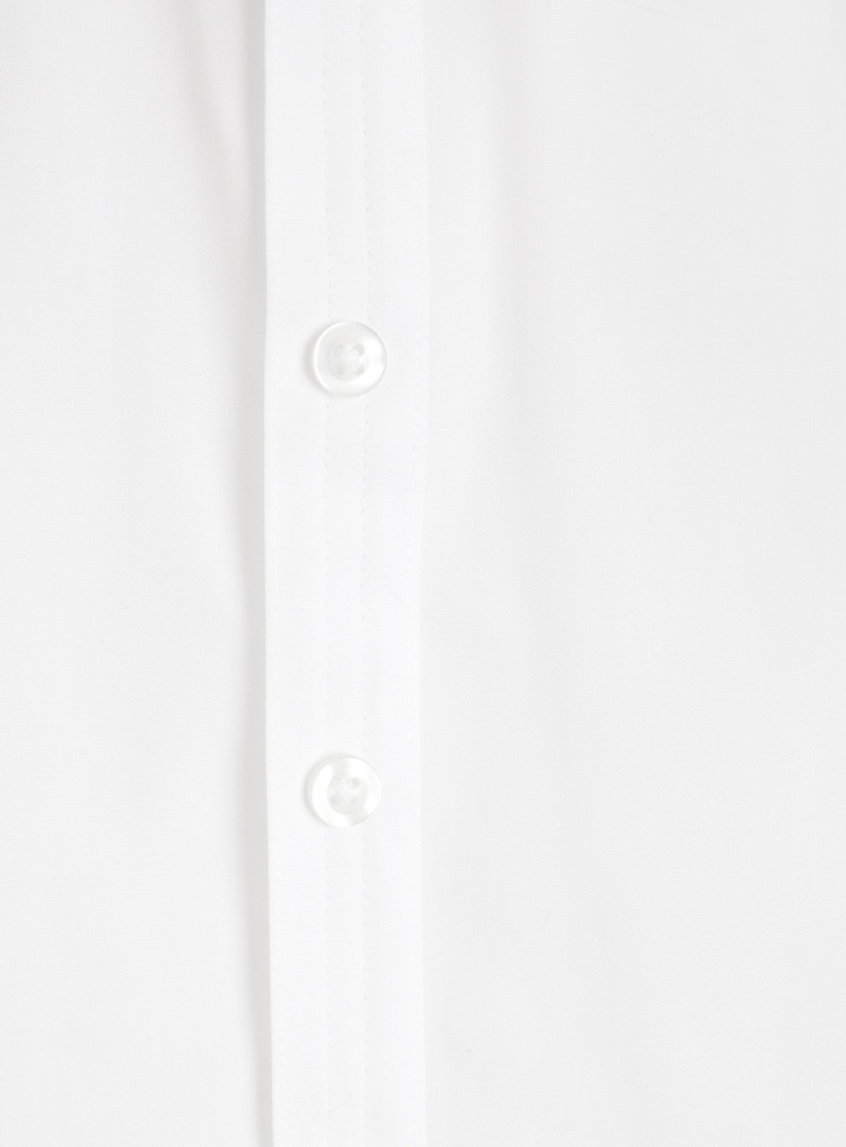 White Polyester Perfect White Short Sleeve Shirts 3 Pack 12 years - Image 3 thumbnail