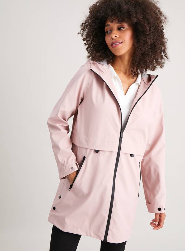 Buy Pink Rubber Waterproof Raincoat 16 Coats Argos