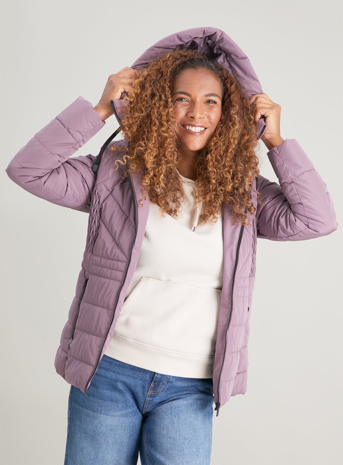 tu lilac denim jacket