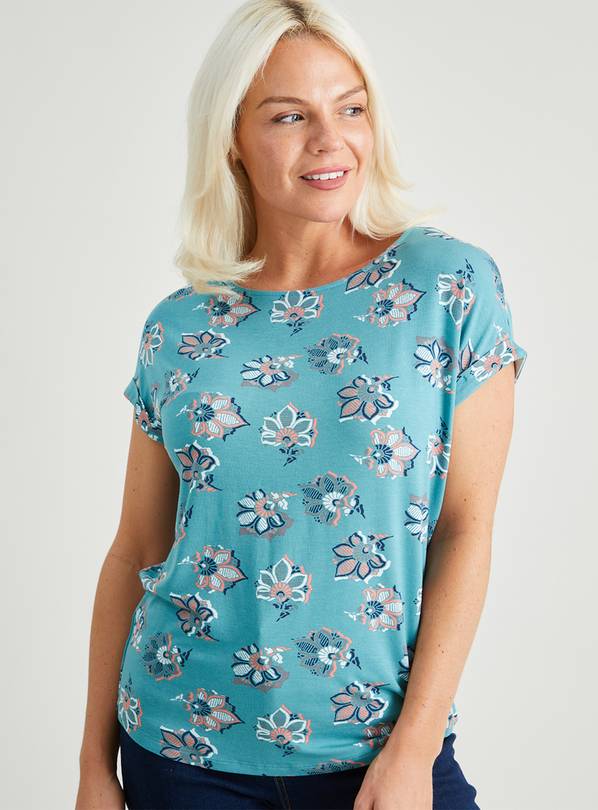 Relaxed Multi Flower T-shirt