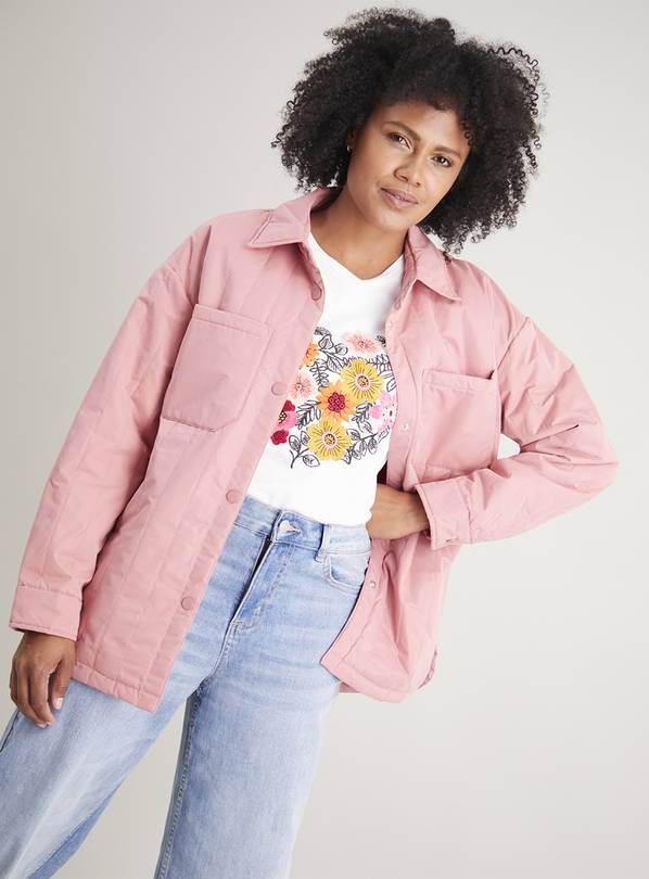 Tu pink denim store jacket