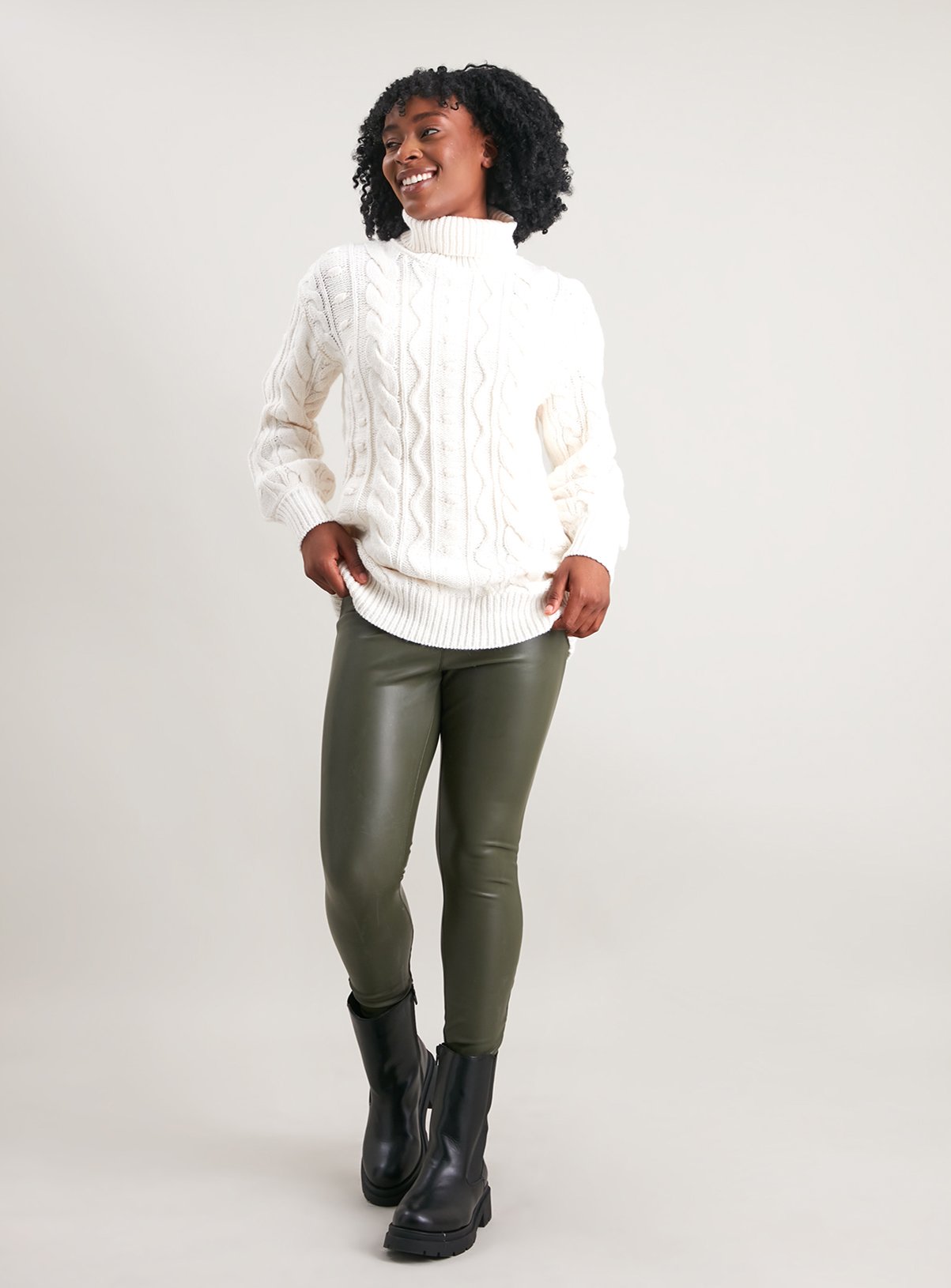 SKU: OCT G11 PLINTH- LS MG ROLL NECK CABLE JUMPER:Cream:16 - Image 2 thumbnail
