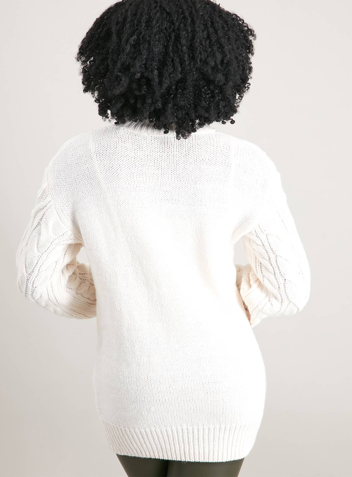 SKU: OCT G11 PLINTH- LS MG ROLL NECK CABLE JUMPER:Cream:16 - Image 4