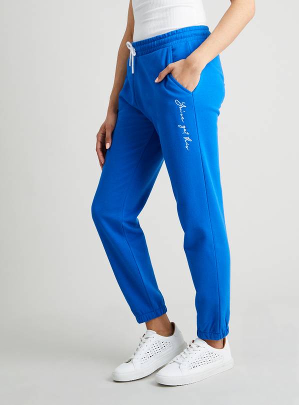 Blue You've Got This Slogan Joggers - 14