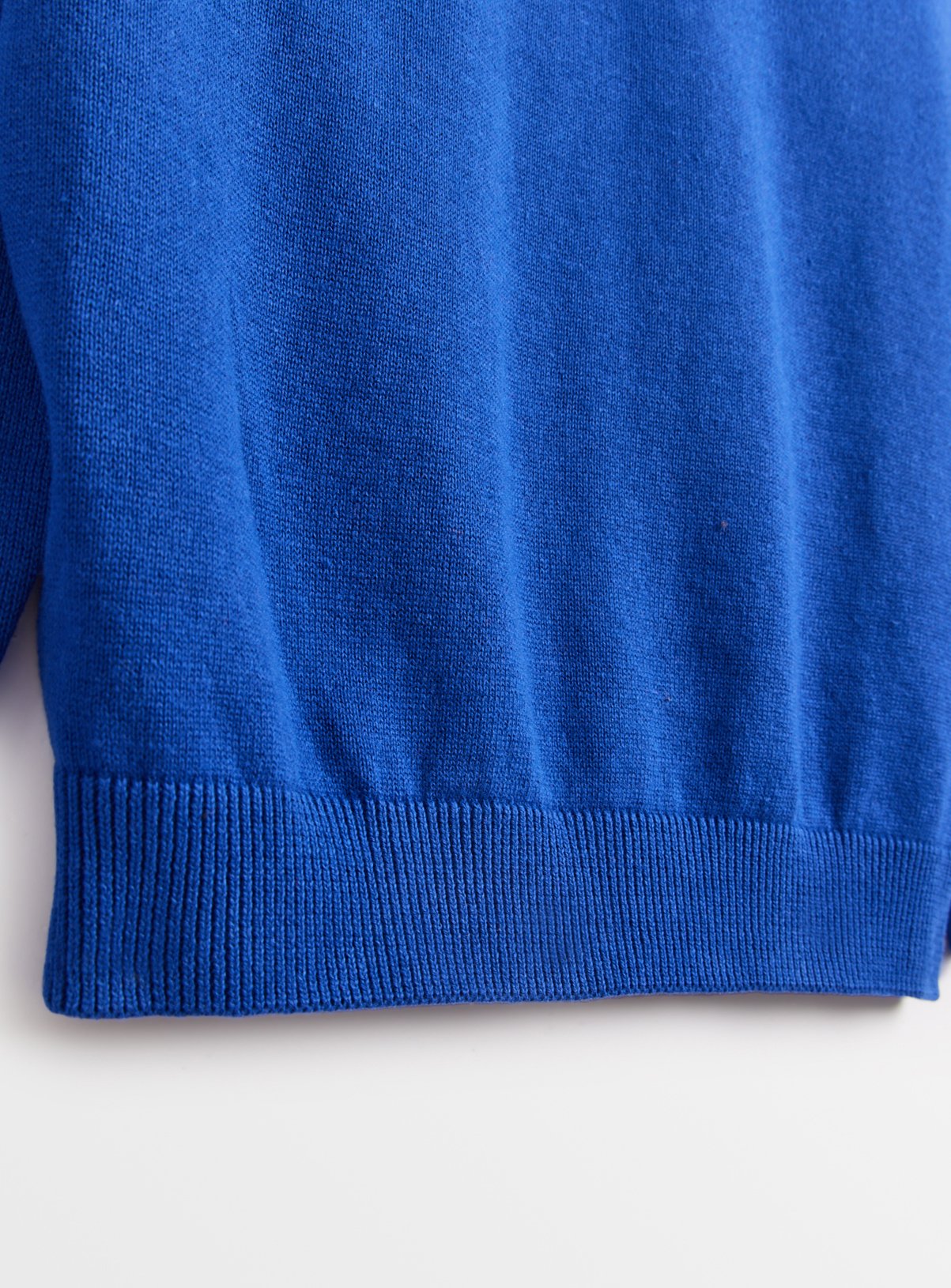 Blue Cotton V Neck Jumpers 2 Pack 4 years - Image 4 thumbnail