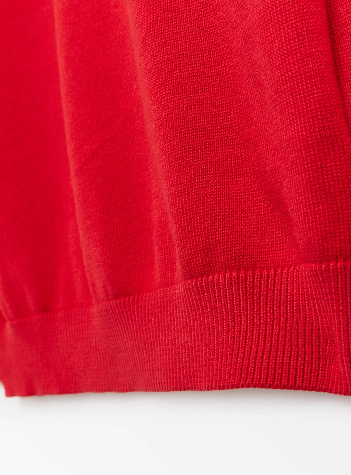 Red Cotton V-Neck Jumper 2 Pack 7 years - Image 5
