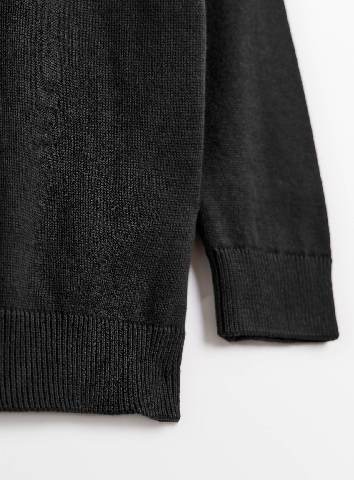 Black Cotton V Neck Jumper 2 Pack 5 years - Image 4