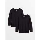 Black v neck school hotsell jumper sainsburys