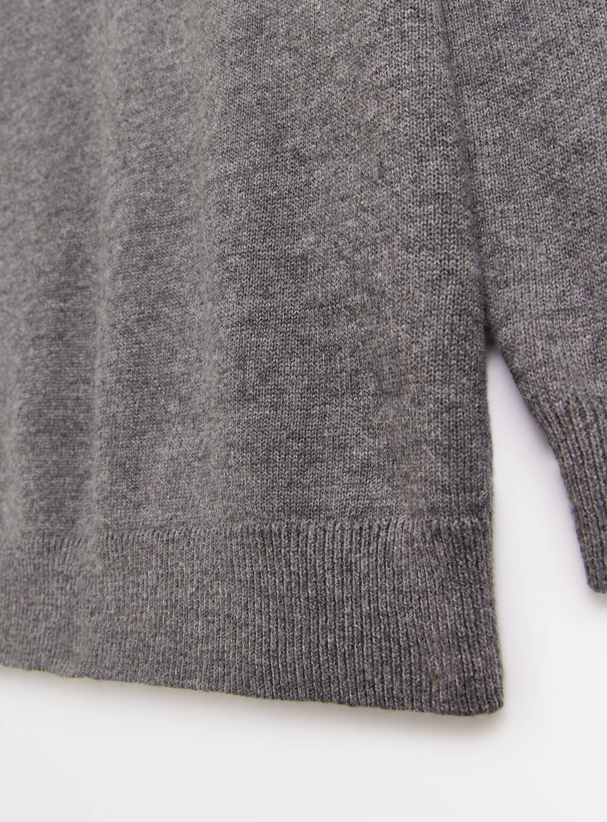 Grey Cotton V Neck Jumpers 2 Pack 15 years - Image 3