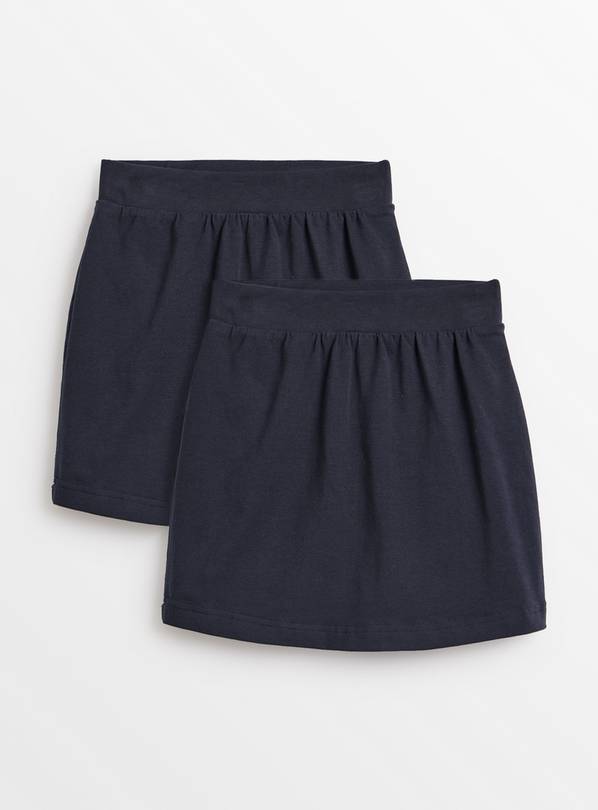 Navy Jersey Skorts 2 Pack 9 years