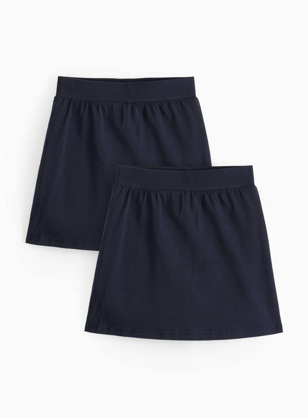 Navy Cotton Jersey Skorts 2 Pack 14 years - Image 1