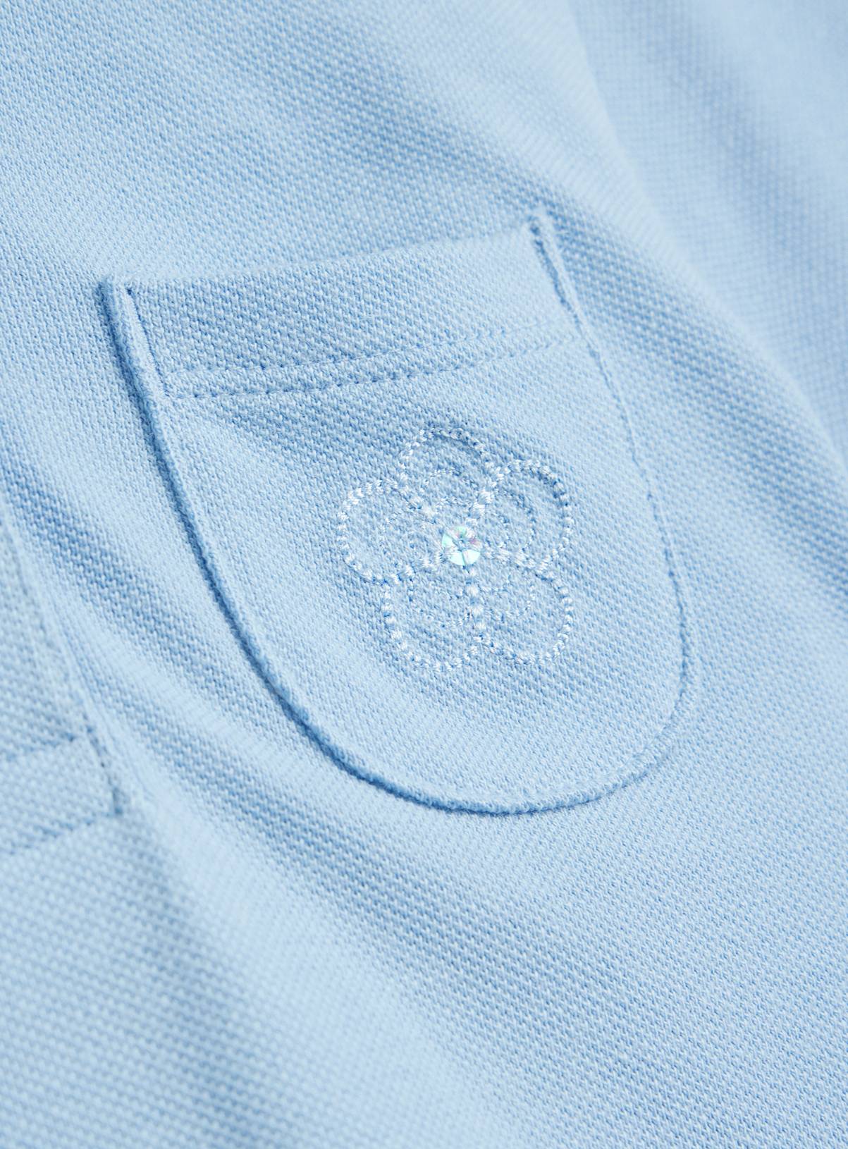 Blue Embroidered Polo Shirts 2 Pack 5 years - Image 2
