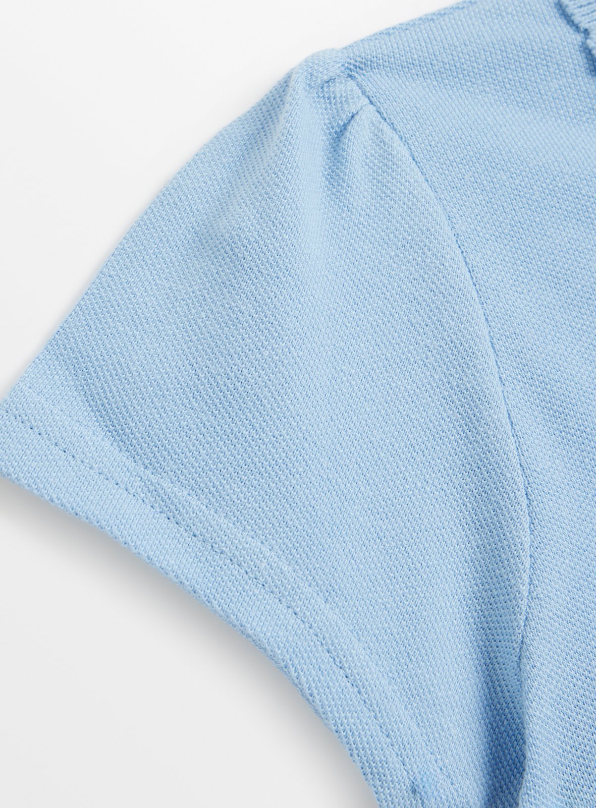 Blue Embroidered Polo Shirts 2 Pack 5 years - Image 3 thumbnail