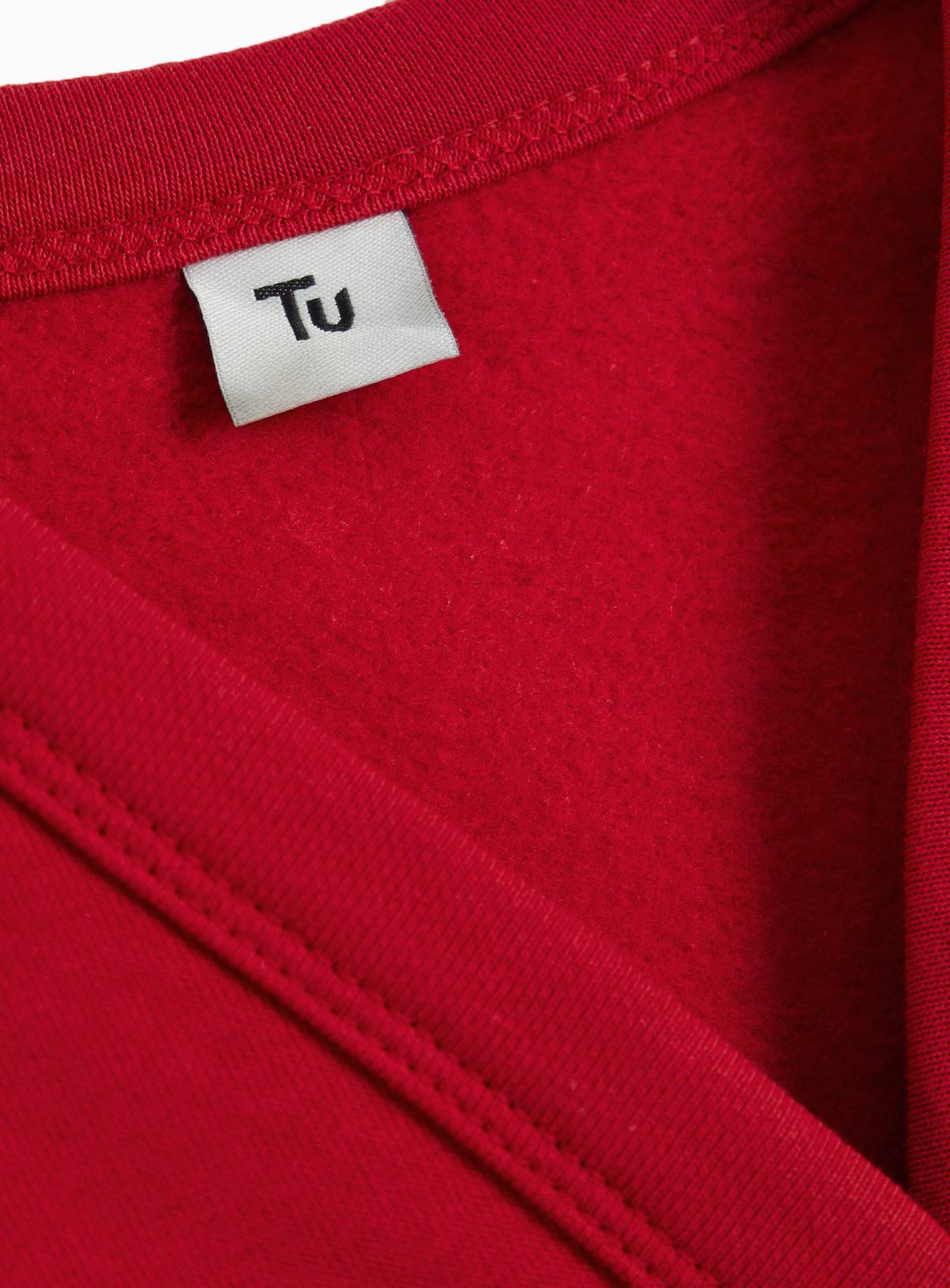 Red Cotton Rich Sweat Perfect Colour V Neck Cardigan 2 Pack 7 years - Image 5
