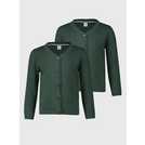 Buy Green Scalloped Cardigan 2 Pack 3 years Jumpers and cardigans Tu