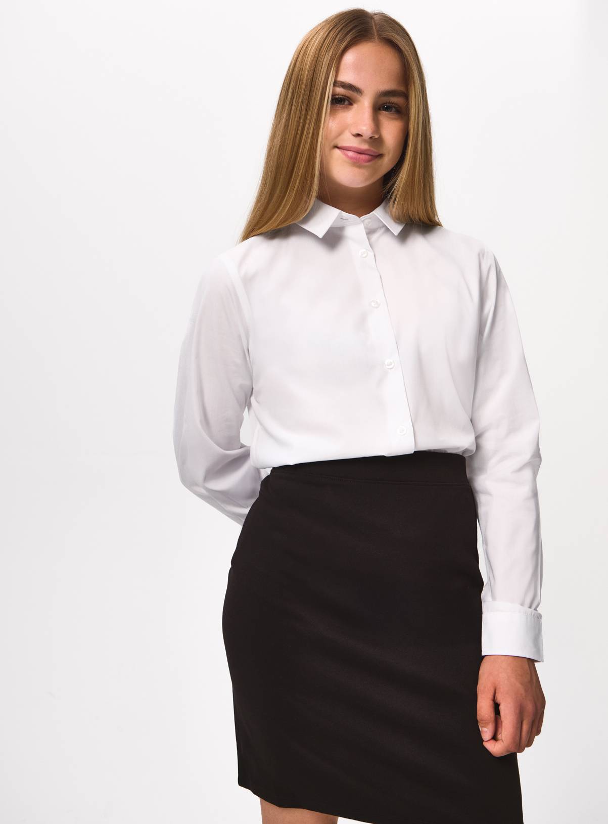 Black Jersey Tube Skirts 2 Pack 15 years - Image 1