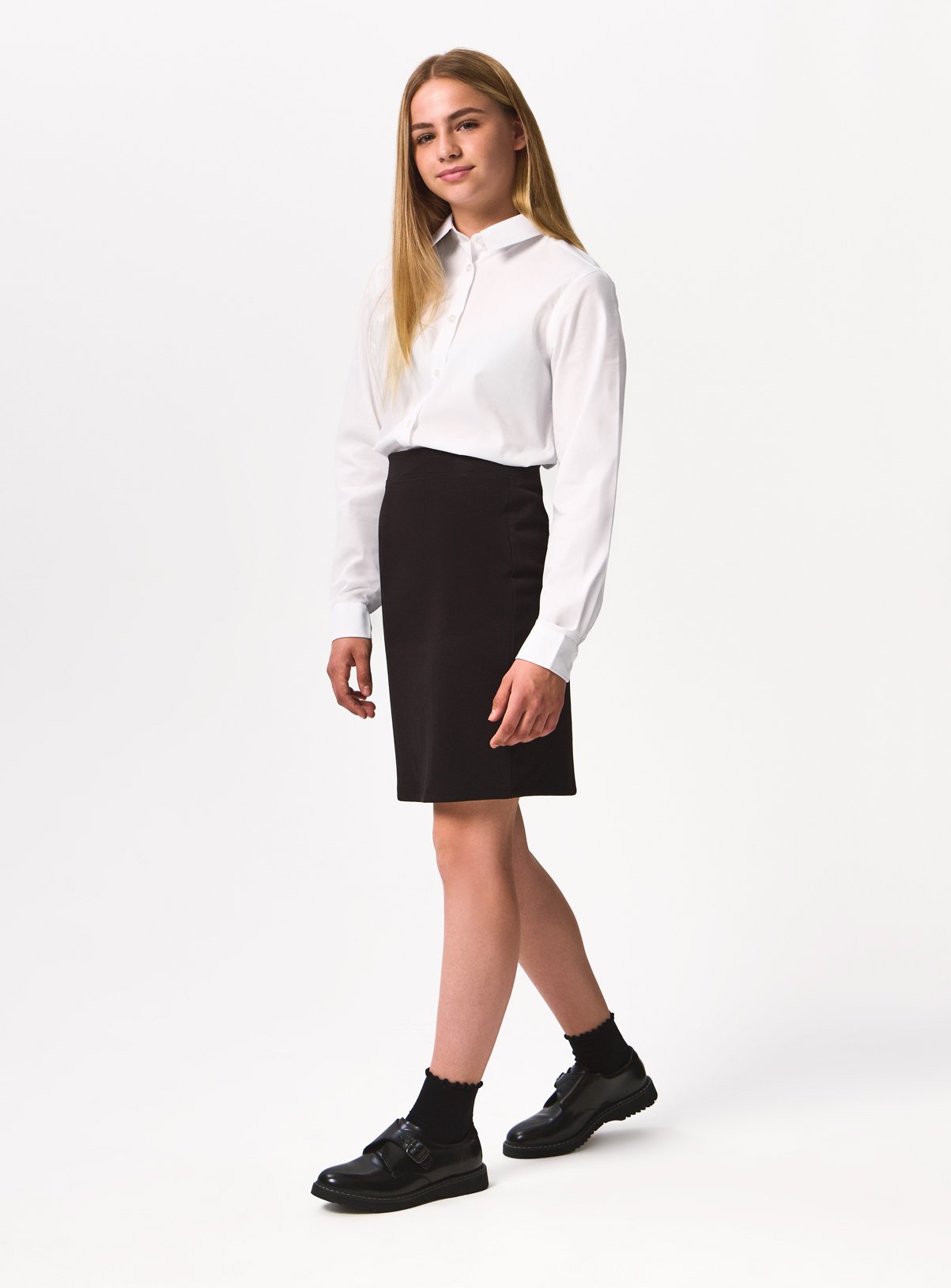 Black Jersey Tube Skirts 2 Pack 15 years - Image 2 thumbnail