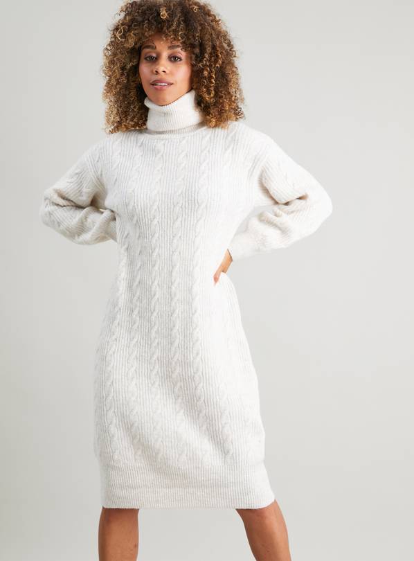 Jumper dress hot sale roll neck