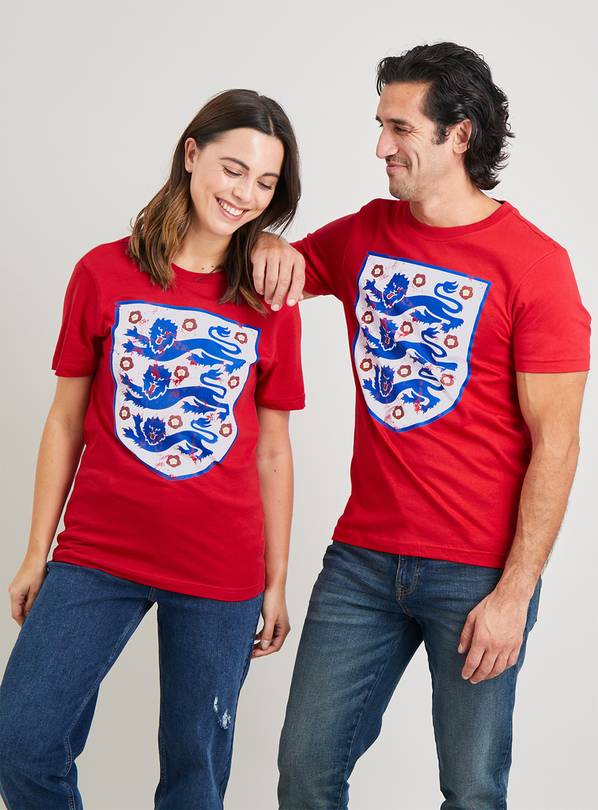 Buy Official England Red Unisex Football TShirt M Underwear Argos