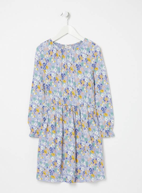 Buy FATFACE Blue Amelia Spring Floral Dress - 5-6 Years | Dresses ...